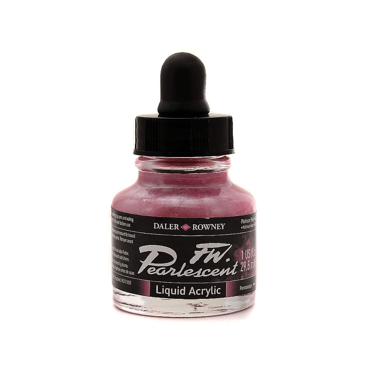 Daler-Rowney® 1oz. FW Pearlescent Liquid Acrylic Ink
